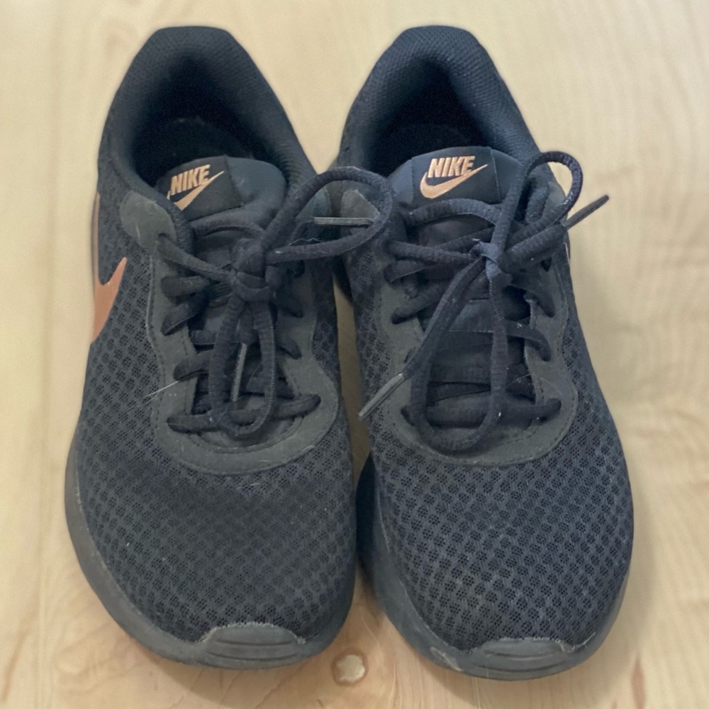 Nike Sneakers with Rose Gold Swoosh